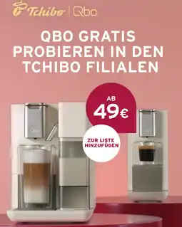 Tchibo Tchibo qbo kaffeemaschine Angebot