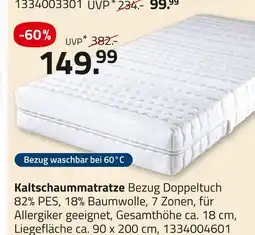 ROLLER Kaltschaummatratze Angebot