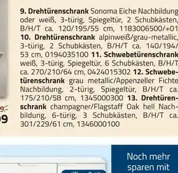 ROLLER Drehtürenschrank Angebot
