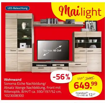 ROLLER Wohnwand Angebot