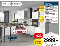 ROLLER Impuls küchen einbauküche Angebot