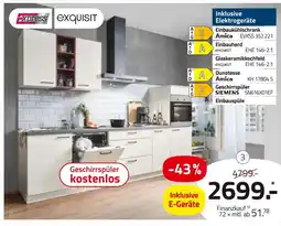 ROLLER Exquisit einbauküche Angebot