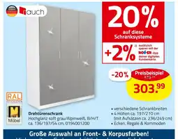 ROLLER Rauch drehtürenschrank Angebot
