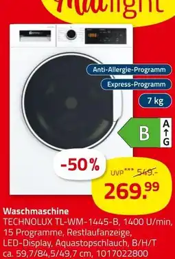 ROLLER Technolux waschmaschine tl-wm-1445-b Angebot