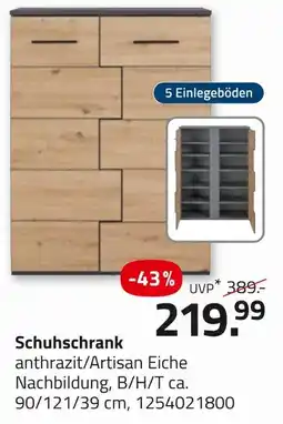 ROLLER Schuhschrank Angebot