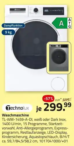 ROLLER Technolux waschmaschine Angebot