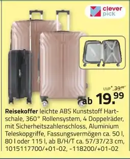 ROLLER Clever pick reisekoffer Angebot