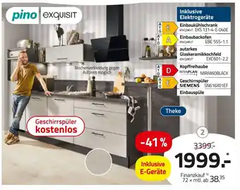 ROLLER Pino einbauküche Angebot