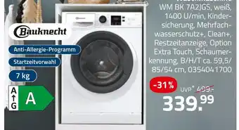ROLLER Bauknecht waschmaschine Angebot