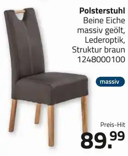 ROLLER Massiv polsterstuhl Angebot