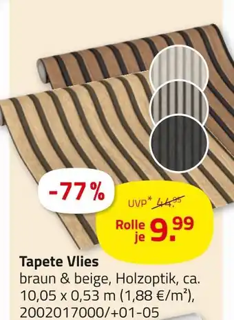 ROLLER Tapete vlies Angebot