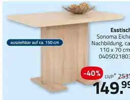 ROLLER Esstisch Angebot