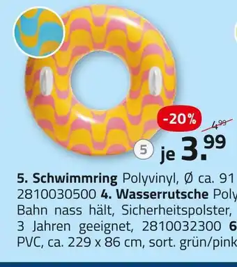 ROLLER Schwimmring Angebot