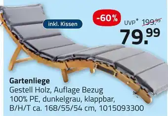 ROLLER Gartenliege Angebot