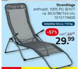 ROLLER Strandliege Angebot