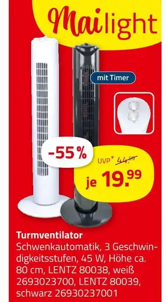 ROLLER Lentz turmventilator Angebot