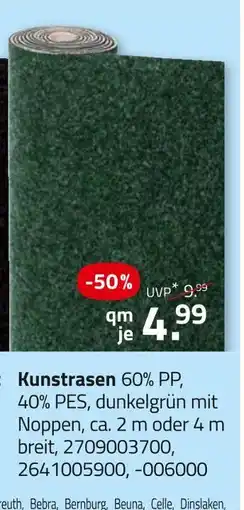 ROLLER Kunstrasen Angebot