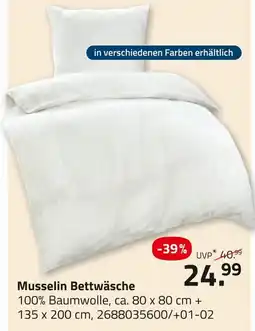 ROLLER Musselin bettwäsche Angebot