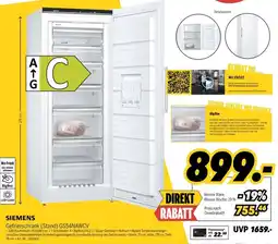 MEDIMAX SIEMENS Gefrierschrank (Stand) GS54NAWCV Angebot