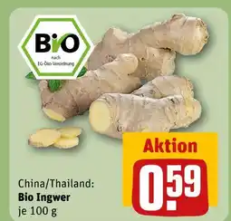 REWE Bio bio ingwer Angebot