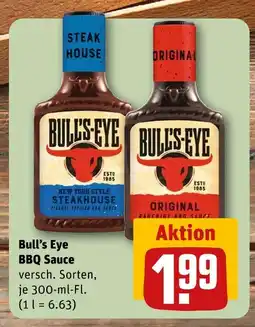 REWE Bull’s eye bbq sauce Angebot