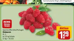 REWE Rewe beste wahl himbeeren Angebot