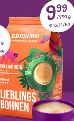 Tchibo Eduscho lieblings bohnen Angebot