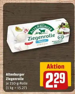 REWE Altenburger ziegenrolle Angebot