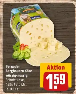 REWE Bergader bergbauern käse würzig-nussig Angebot