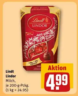 REWE Lindt lindor Angebot