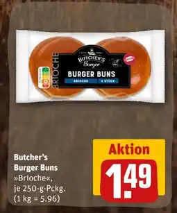 REWE Butcher’s burger burger buns Angebot