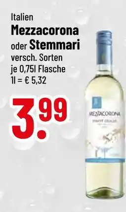 trinkgut Mezzacorona mezzacorona oder stemmari Angebot