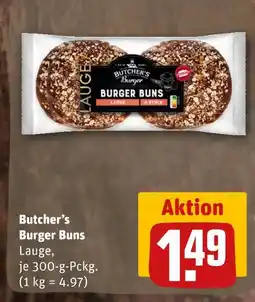 REWE Butcher’s burger buns Angebot