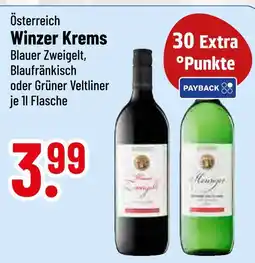 trinkgut Winzer krems blauer zweigelt oder blaufränkisch oder grüner veltliner Angebot