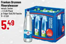 trinkgut Franken brunnen mineralwasser Angebot