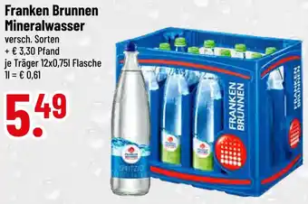 trinkgut Franken brunnen mineralwasser Angebot
