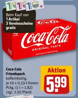 REWE Coca-cola coca-cola Angebot
