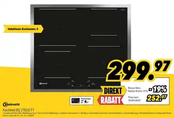 MEDIMAX Bauknecht Kochfeld BQ 2760S FT Angebot