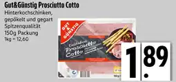 Edeka Gut&günstig prosciutto cotto Angebot