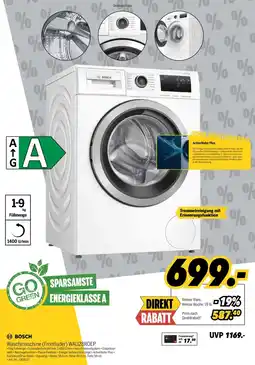 MEDIMAX BOSCH Waschmaschine (Frontlader) WAU28ROEP Angebot