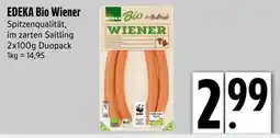 Edeka Edeka bio wiener Angebot