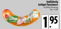 Edeka Gut&günstig geflügel-fleischwurst Angebot