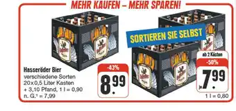nah & gut Hasseröder bier Angebot