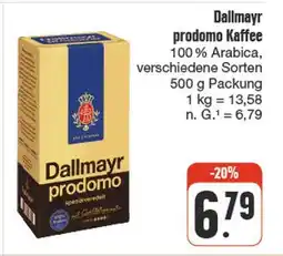 nah & gut Dallmayr prodomo kaffee Angebot