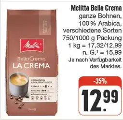 nah & gut Melitta bella crema Angebot