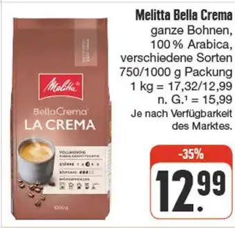 nah & gut Melitta bella crema Angebot