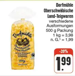 nah & gut Dorfmühle oberschwäbische land-teigwaren Angebot