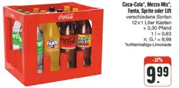 nah & gut Coca-cola coca-cola, mezzo mix, fanta, sprite oder lift Angebot