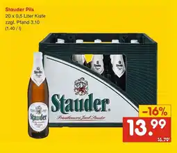 Netto Marken-Discount Stauder pils Angebot