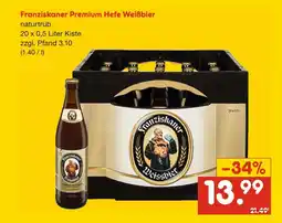 Netto Marken-Discount Franziskaner premium hefe weißbier Angebot